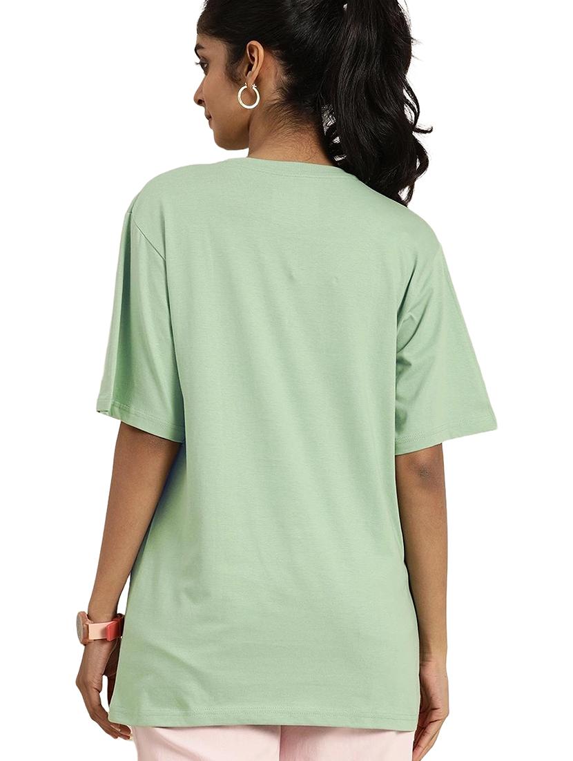 green cotton regular tshirt - 19985604 - Standard Image - 2