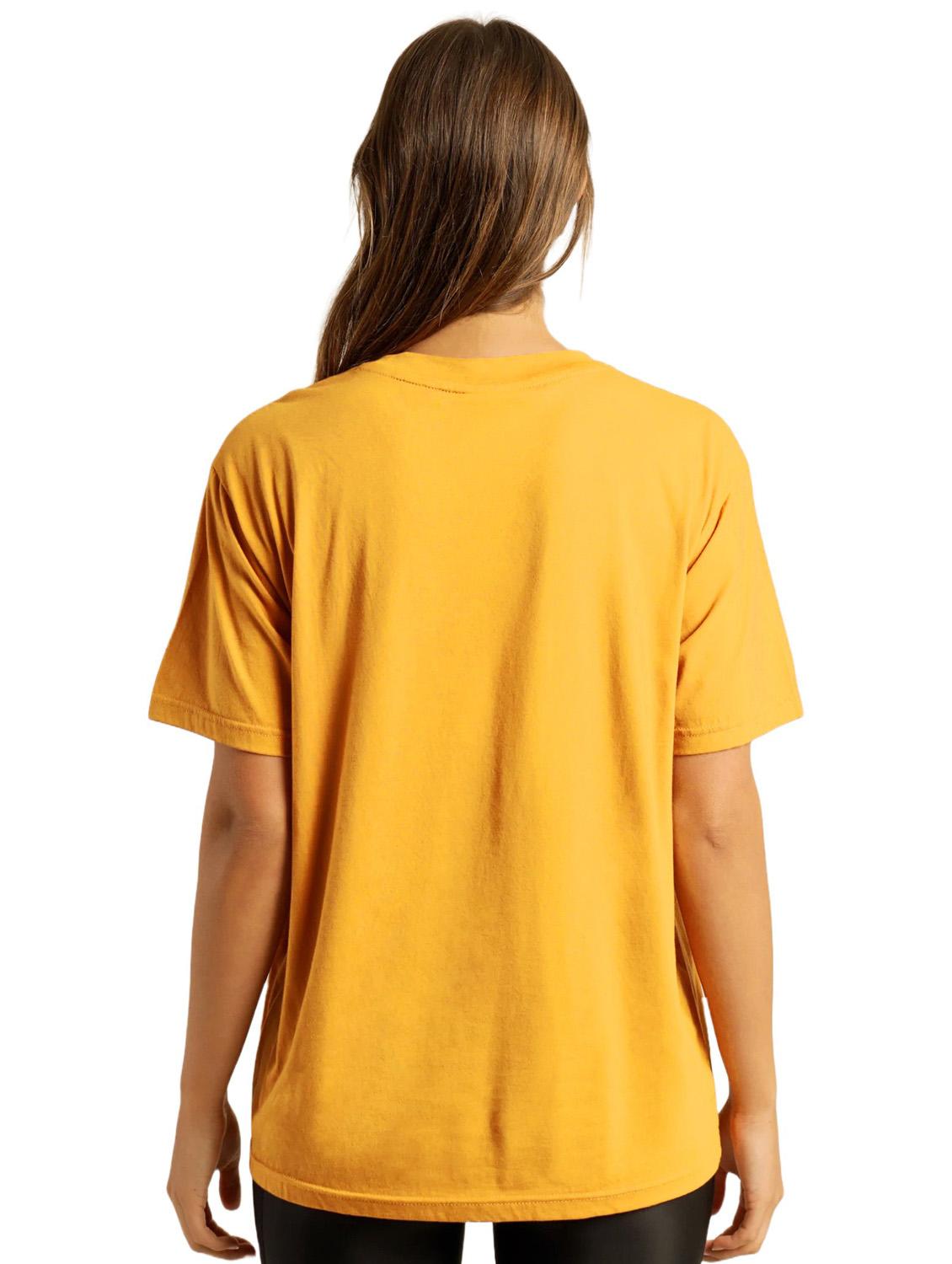 yellow cotton regular tshirt - 19985763 - Standard Image - 2