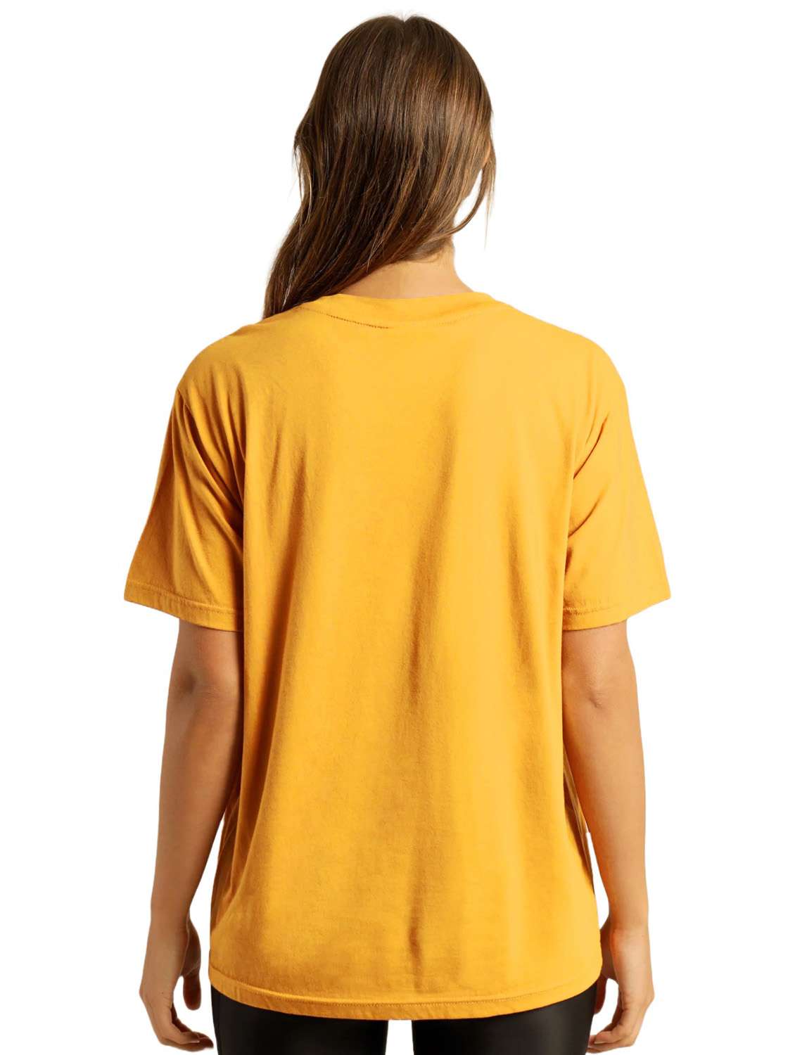 yellow cotton regular tshirt - 19985943 - Standard Image - 2