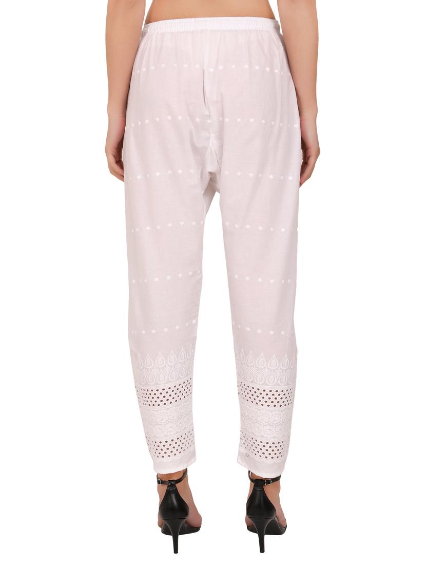 mid rise solid straight pant - 19986758 - Standard Image - 2