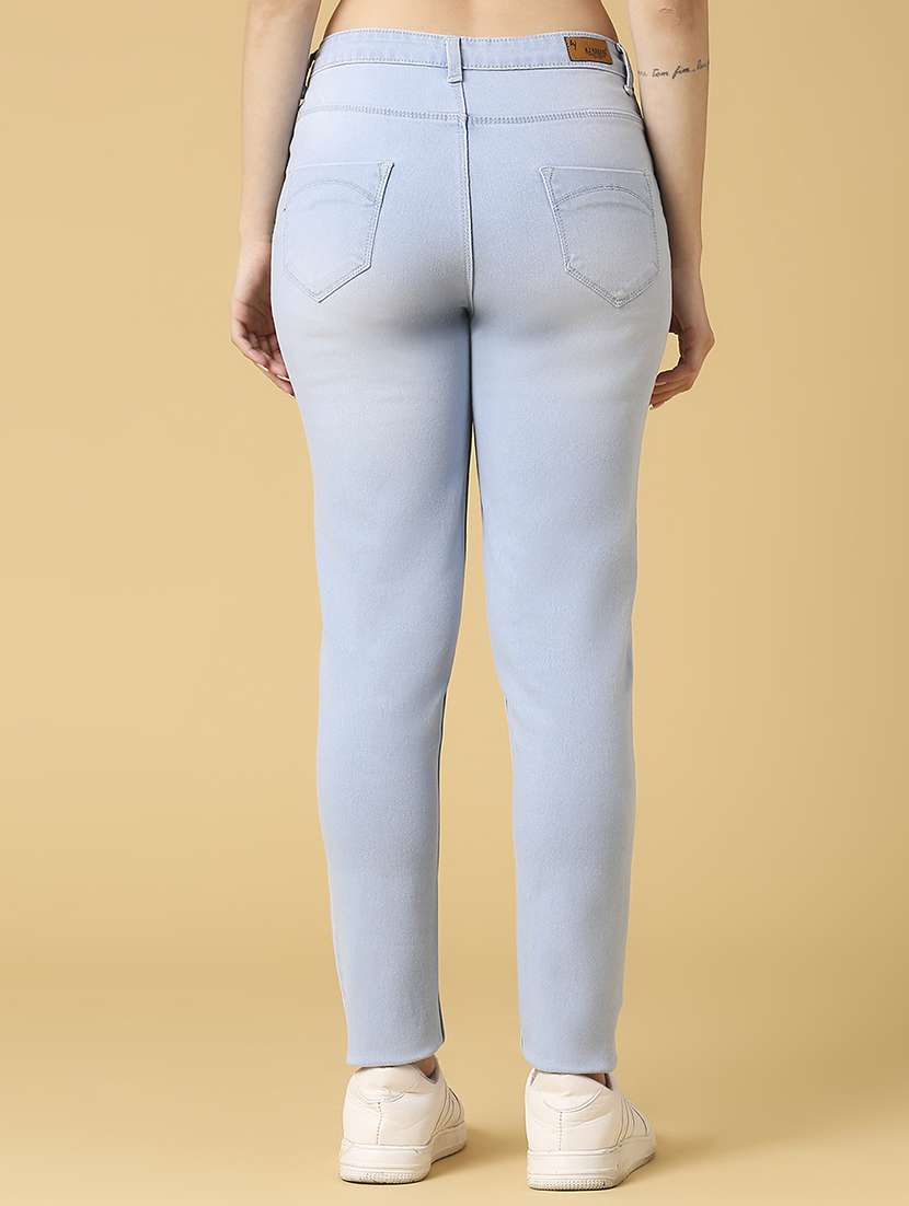 light blue denim jeans - 19987171 -  Standard Image - 2