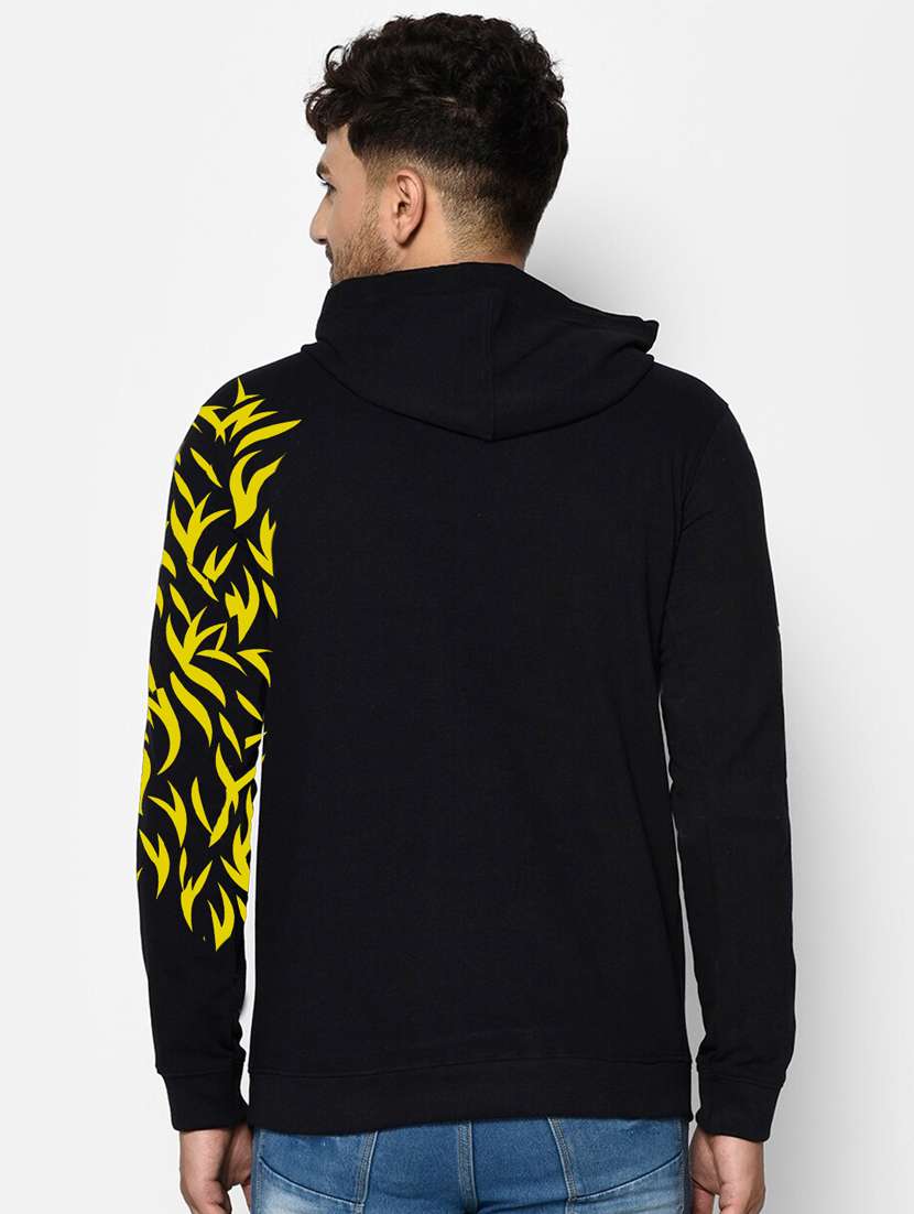 men's printed hooded sweatshirt - 19988065 - Standard Image - 2