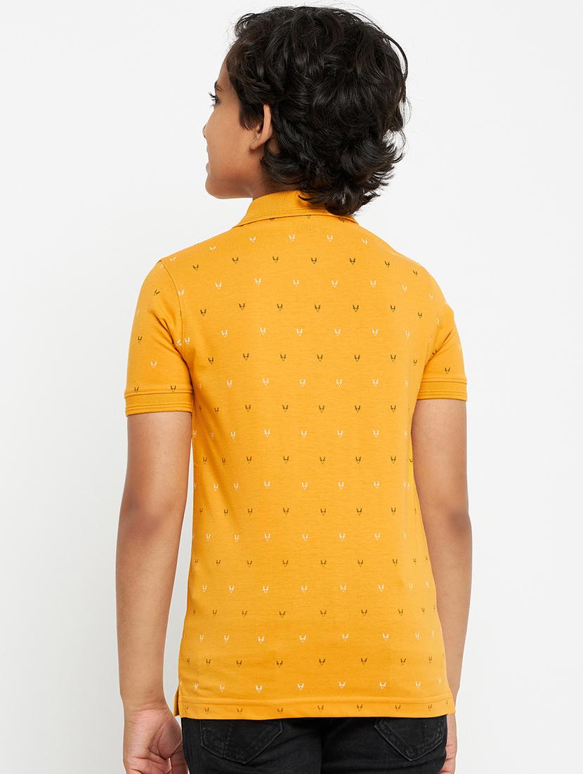 boys polo neck printed t-shirt - 19988426 - Standard Image - 2