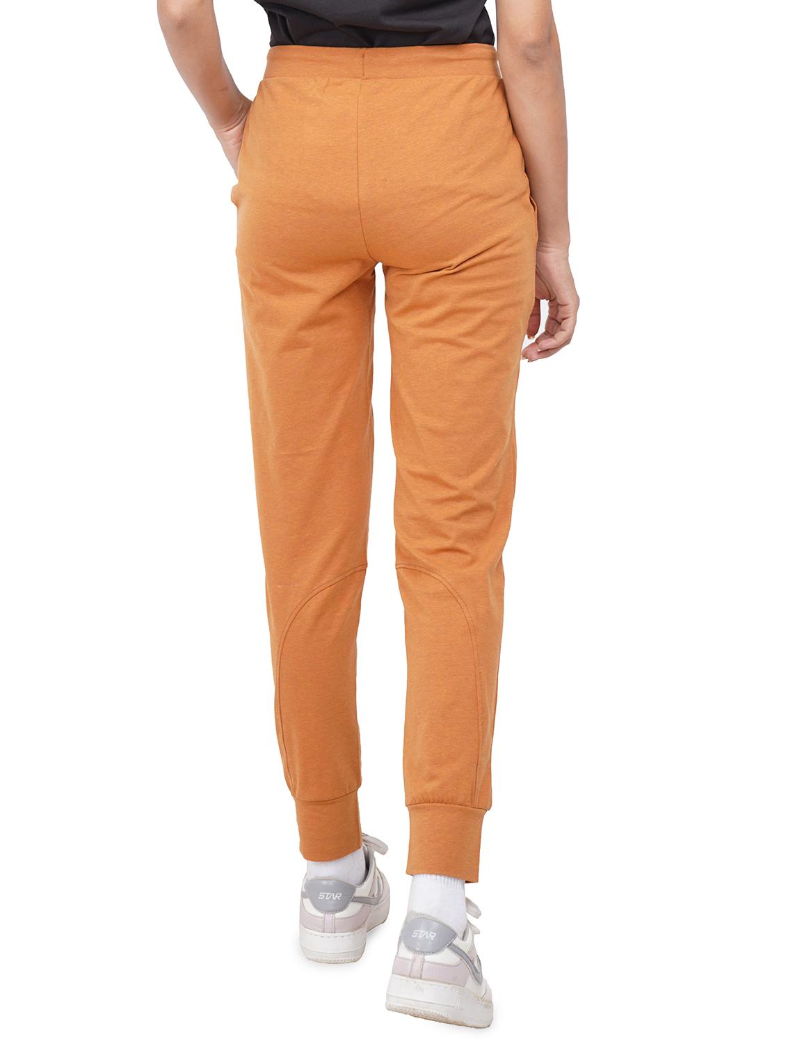 orange cotton joggers - 19989404 - Standard Image - 2