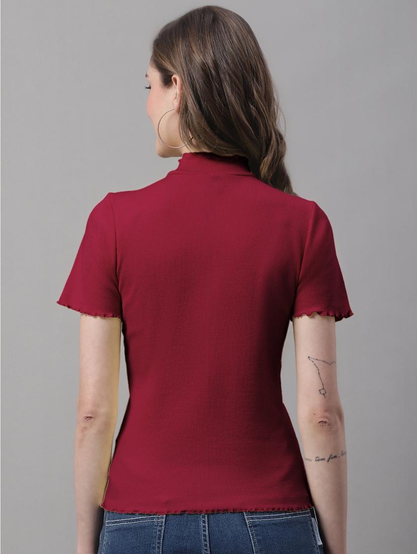 pack of solid mock neck tops - 19989826 -  Standard Image - 2