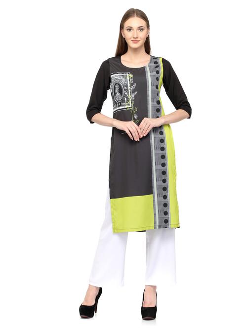 women's straight kurta - 19990178 - Standard Image - 0