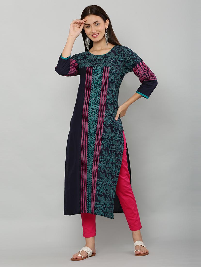 women's straight kurta - 19990223 - Zoom Image - 0