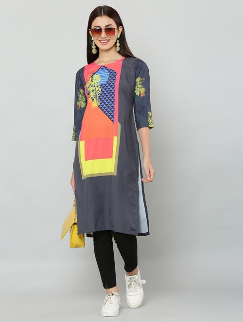women's a-line kurta - 19990230 - Standard Image - 0