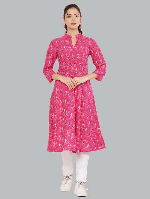 women's flared kurta - 19990254 - Standard Image - 0