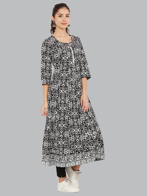women's flared kurta - 19990258 -  Standard Image - 0