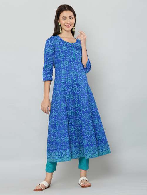 women's flared kurta - 19990260 -  Standard Image - 0