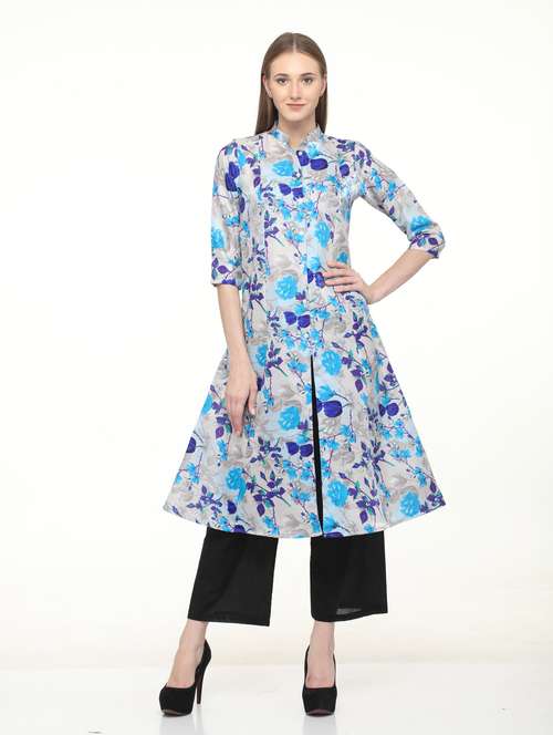 women's front slit kurta - 19990268 -  Standard Image - 0
