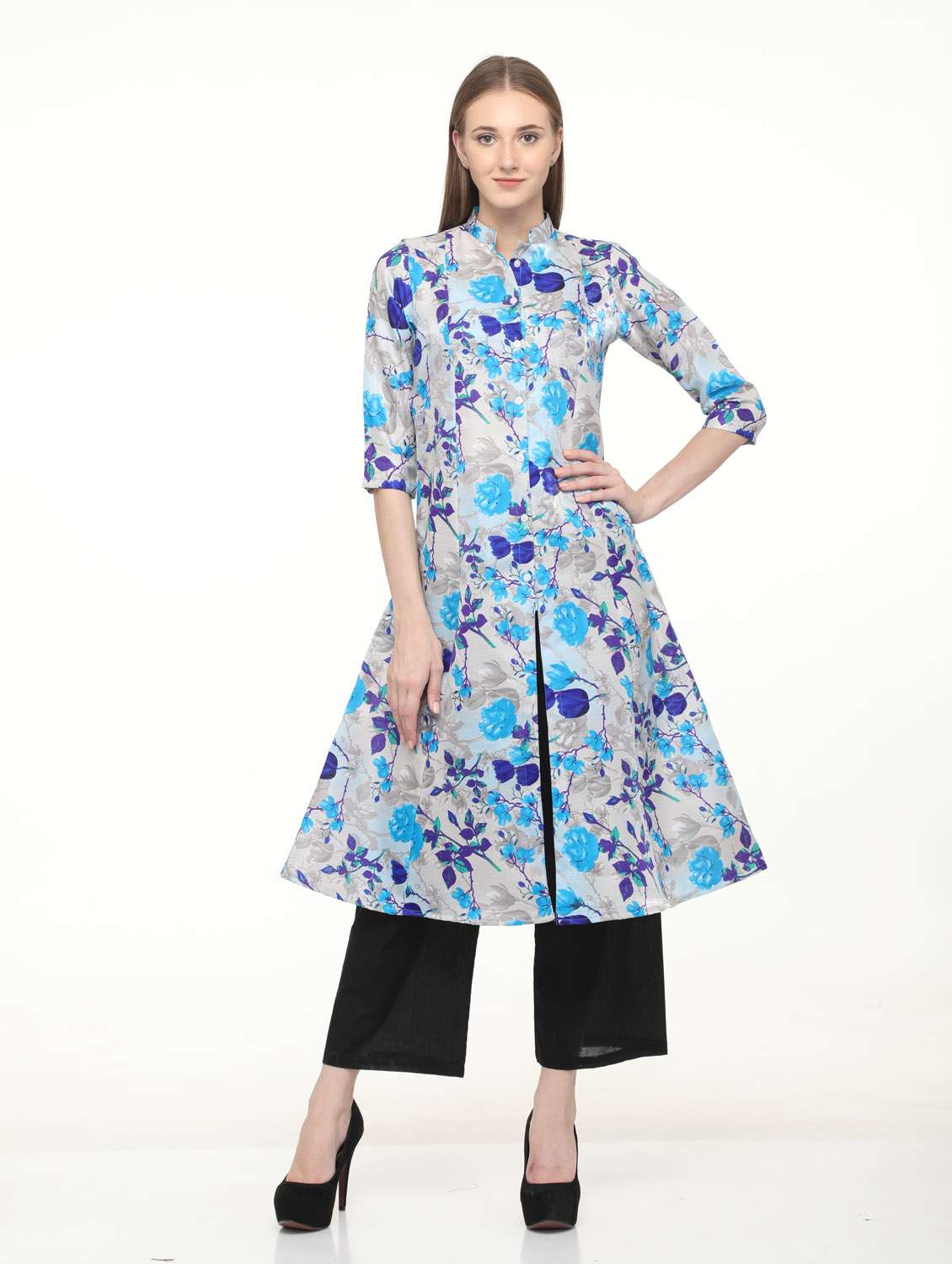 women's front slit kurta