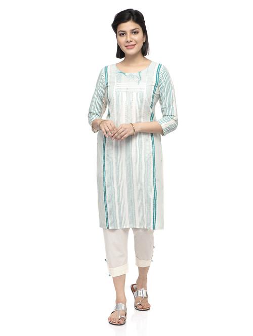 women's straight kurta - 19990273 - Standard Image - 0