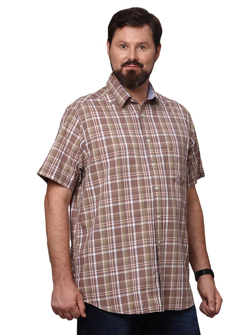 mens checks casual shirt - 19992074 - Standard Image - 2