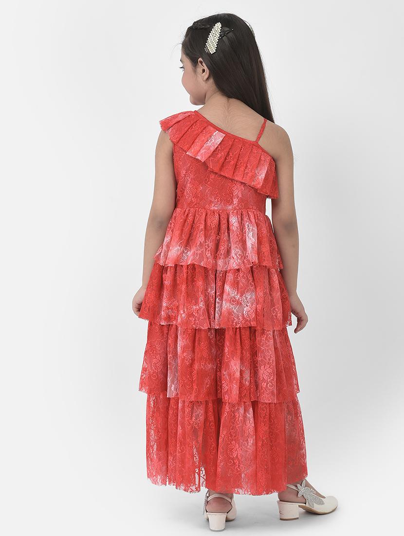 girls asymmetric neck sleeveless dress - 19992262 - Standard Image - 2