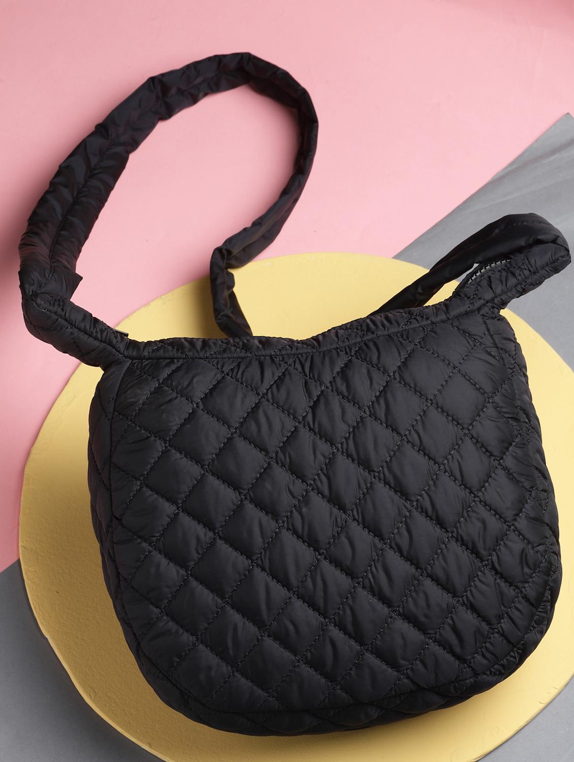 black polyester sling bag - 19992316 -  Zoom Image - 0