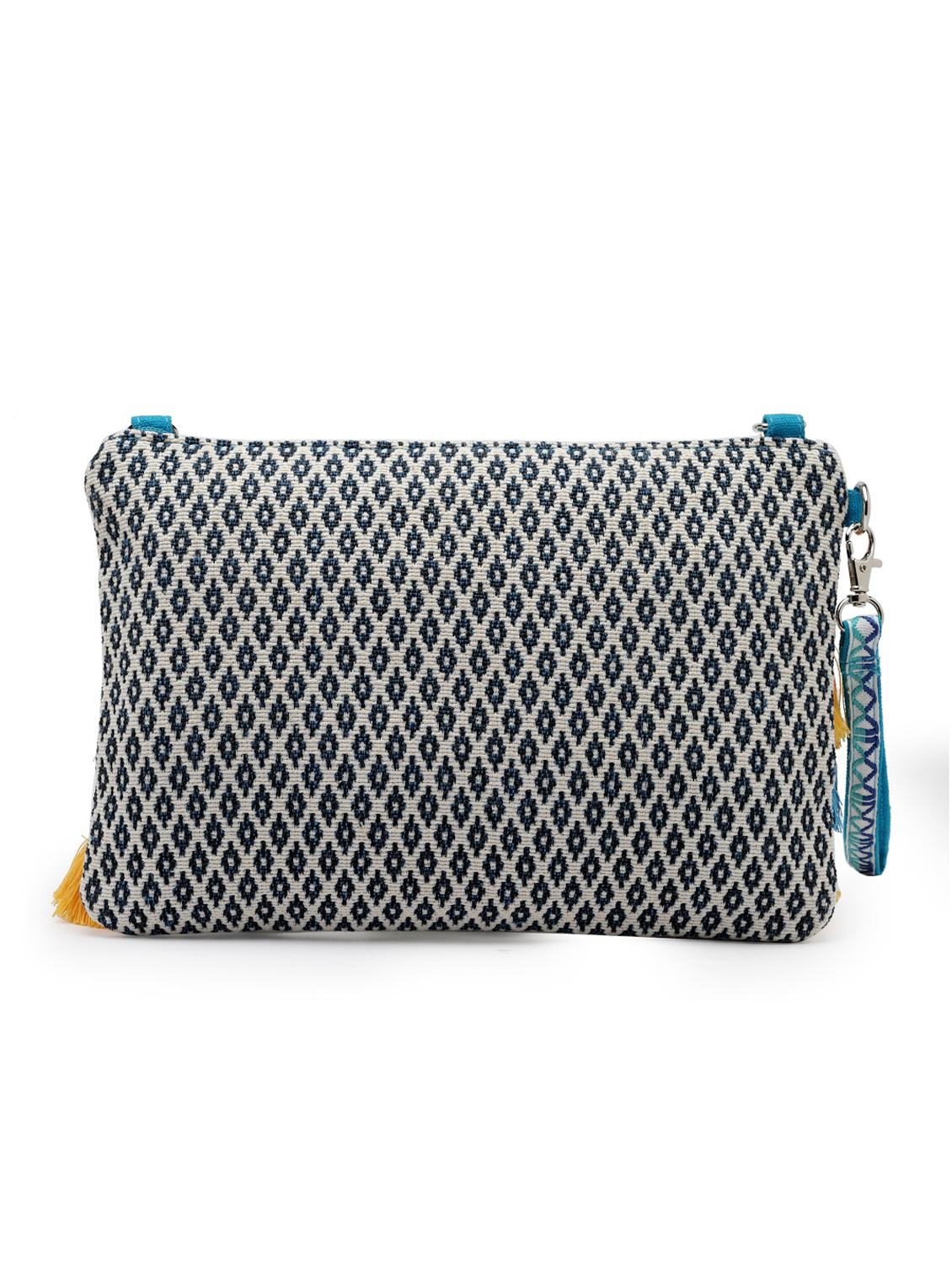 white cotton sling bag - 19992320 - Standard Image - 2