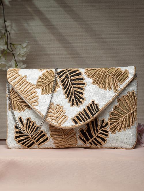 white cotton sling bag - 19992322 - Standard Image - 0