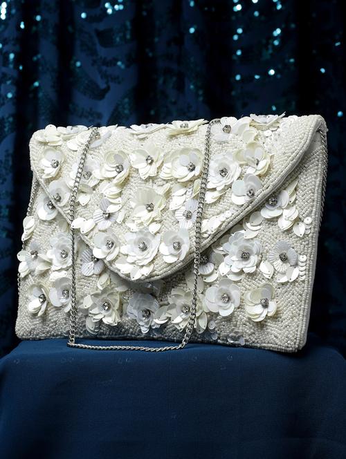 white cotton sling bag - 19992324 - Standard Image - 0