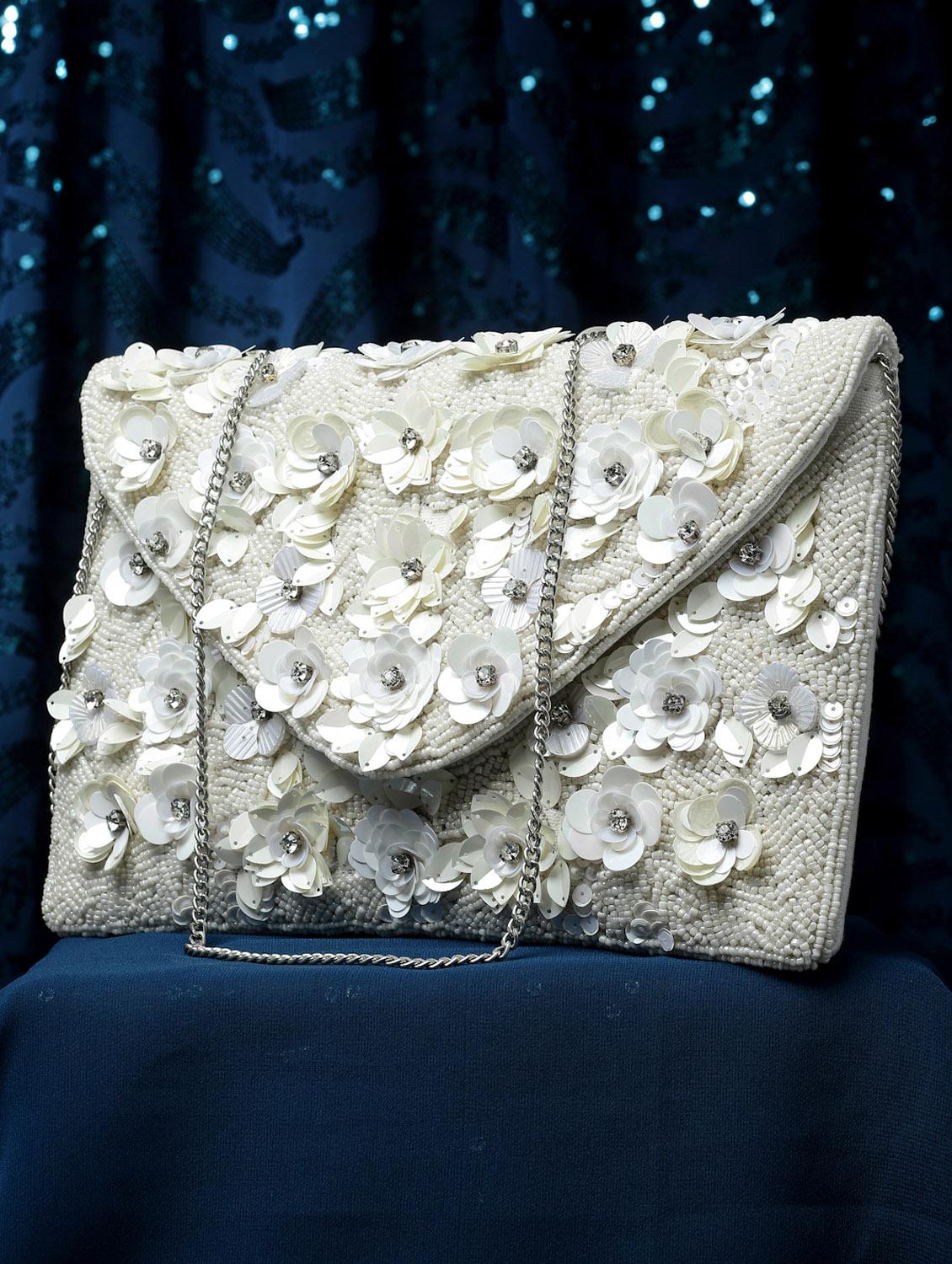 white cotton sling bag - 19992324 - Zoom Image - 0