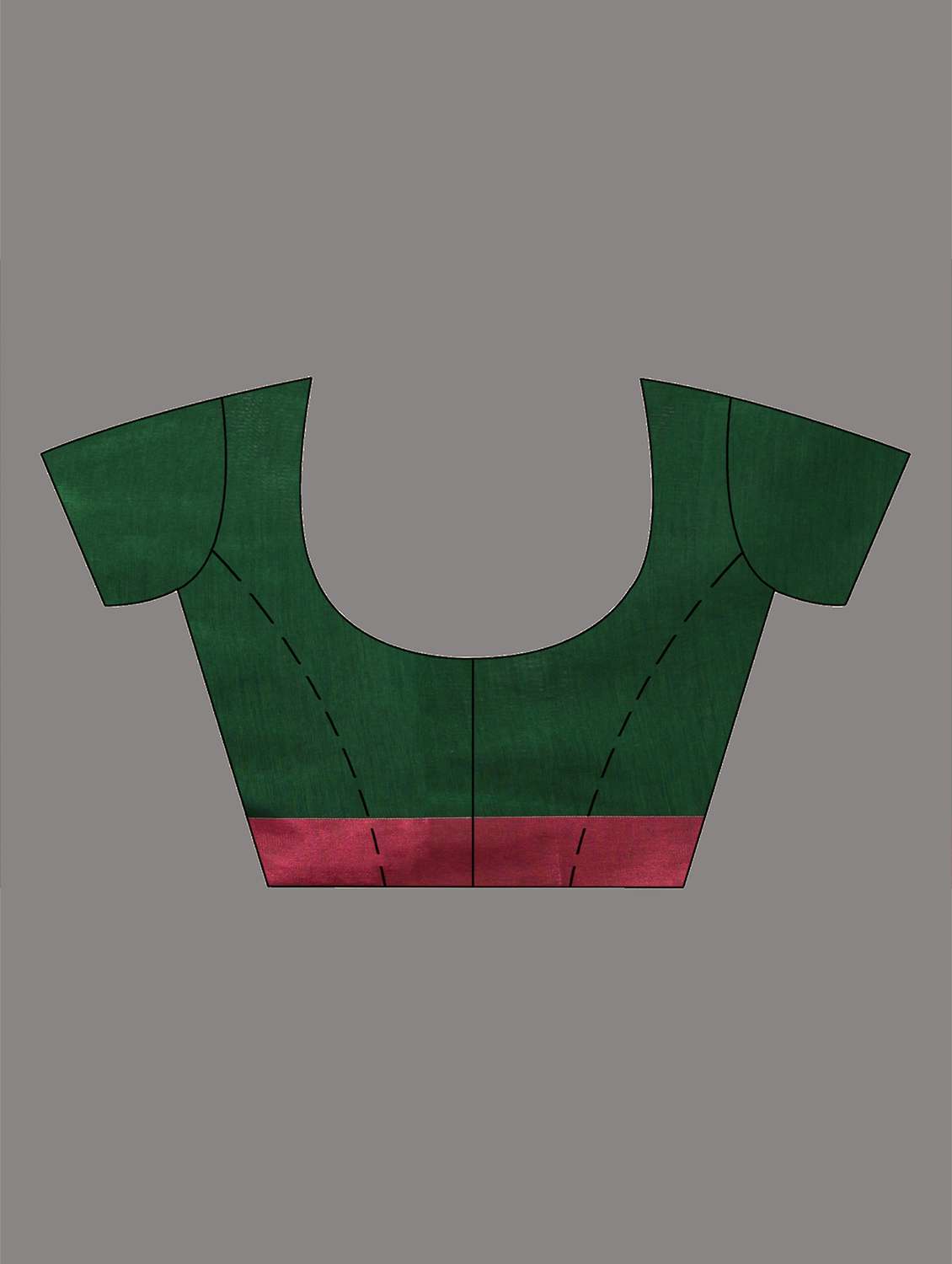 green cotton saree with blouse - 19993587 -  Standard Image - 2