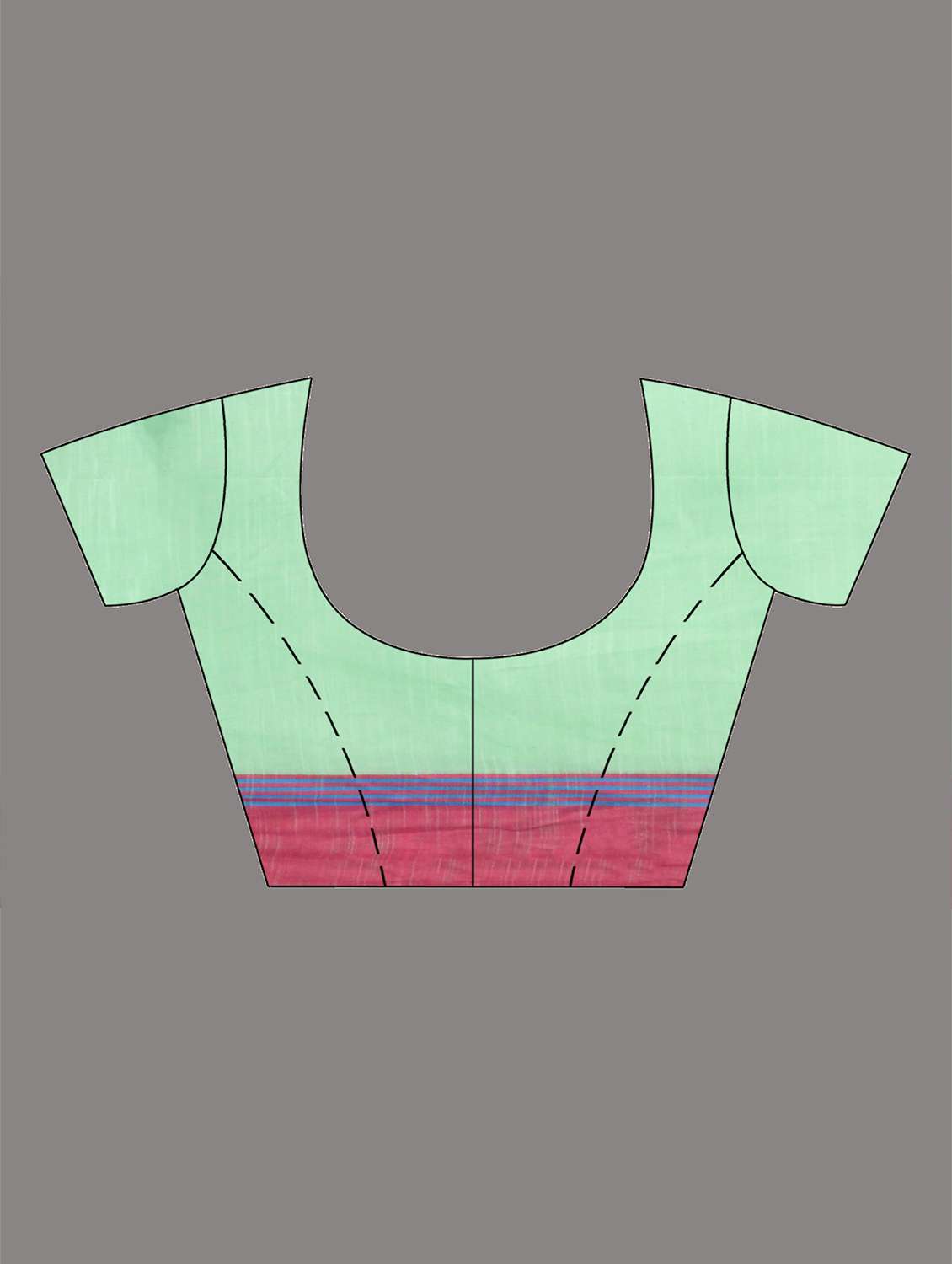 light green cotton saree with blouse - 19993603 -  Standard Image - 2