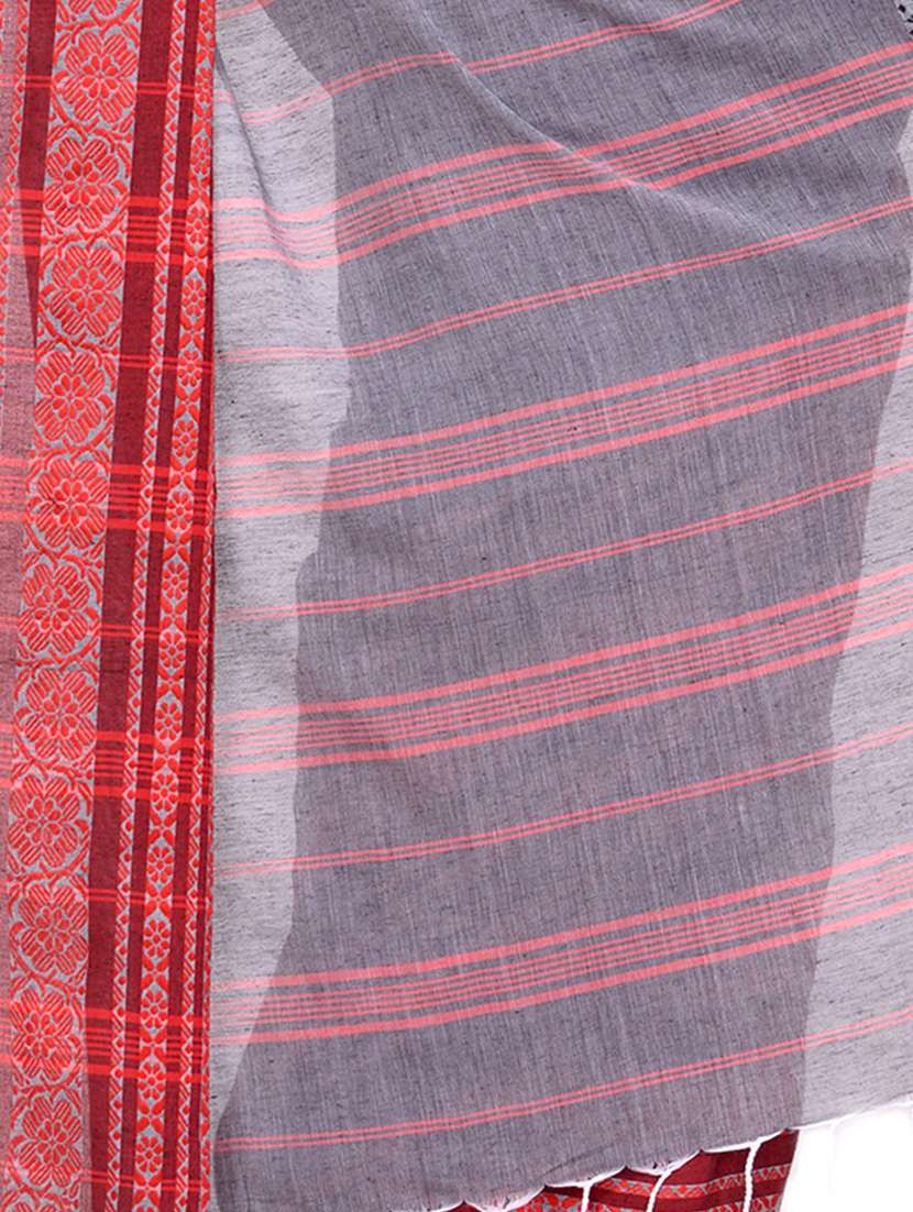 women's self design grey colored saree with blouse - 19994446 -  Standard Image - 2