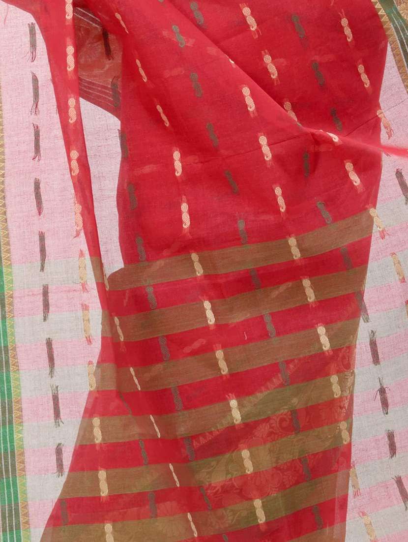 women's self design red colored saree - 19994554 - Standard Image - 2