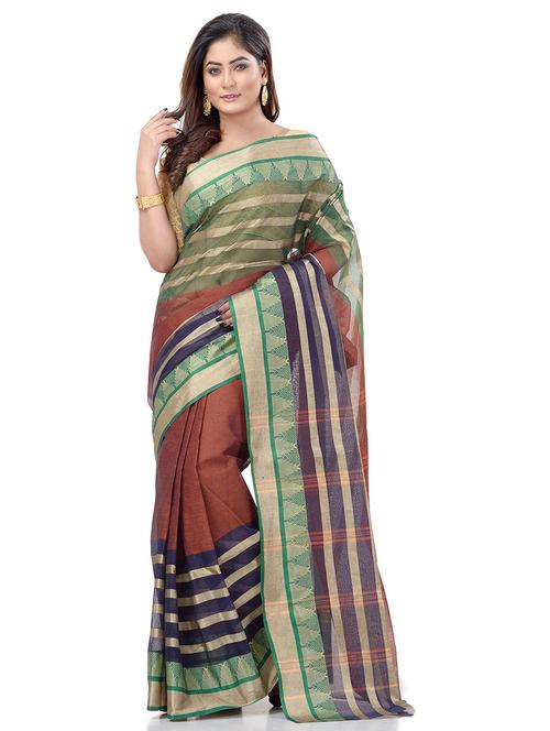 women's self design multi colored saree - 19994562 - Standard Image - 0