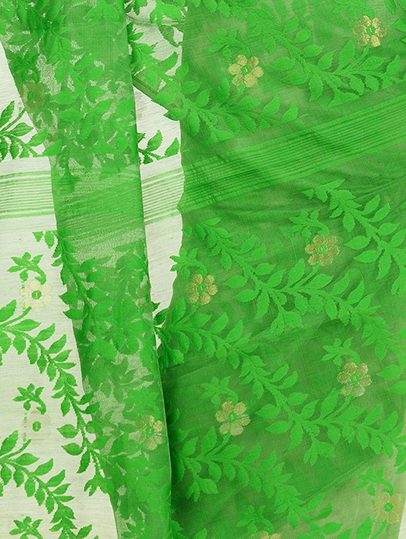 women's self design green colored saree - 19994586 - Standard Image - 2