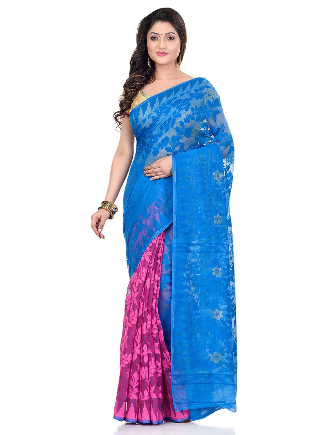 women's self design multi colored saree - 19994642 - Zoom Image - 0
