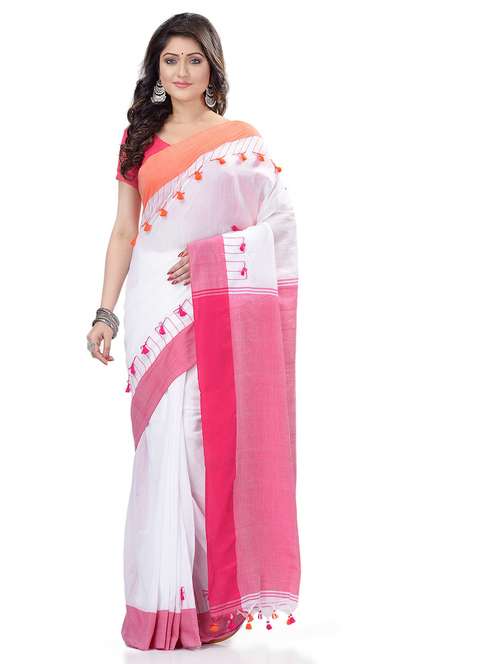 women self design handloom saree with blouse - 19994652 -  Standard Image - 0