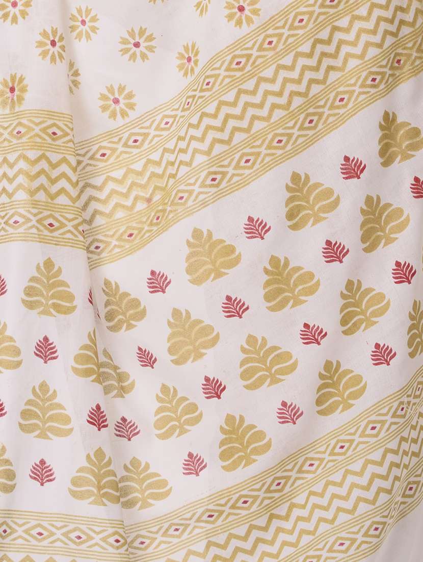 women's self design white colored saree with blouse - 19994665 -  Standard Image - 2