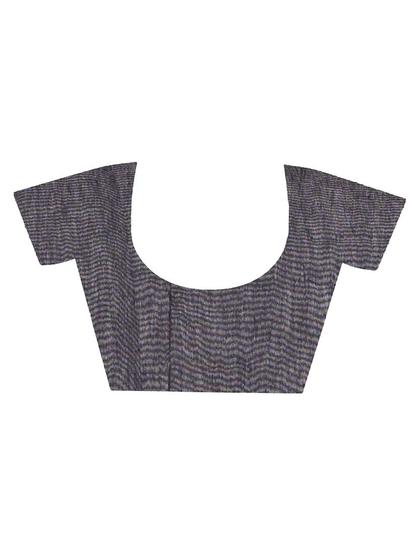 women's stripes red colored saree with blouse - 19994717 -  Standard Image - 2