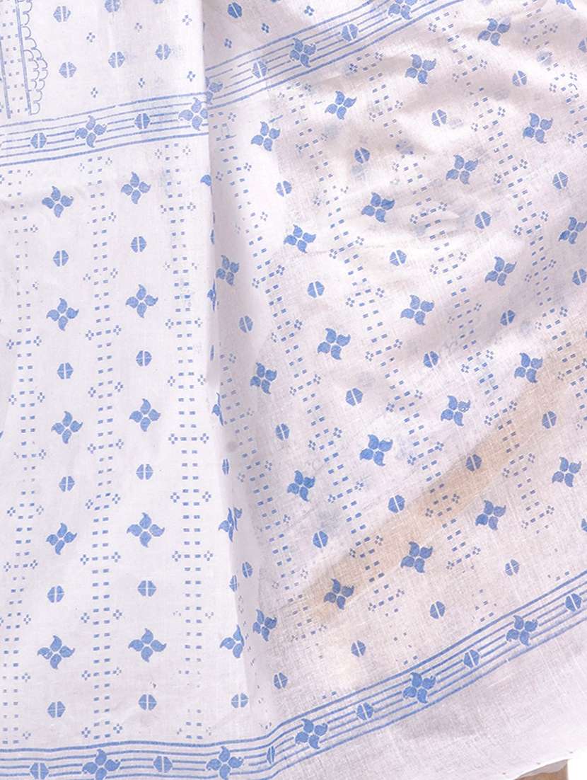 women's self design white colored saree - 19994767 -  Standard Image - 2