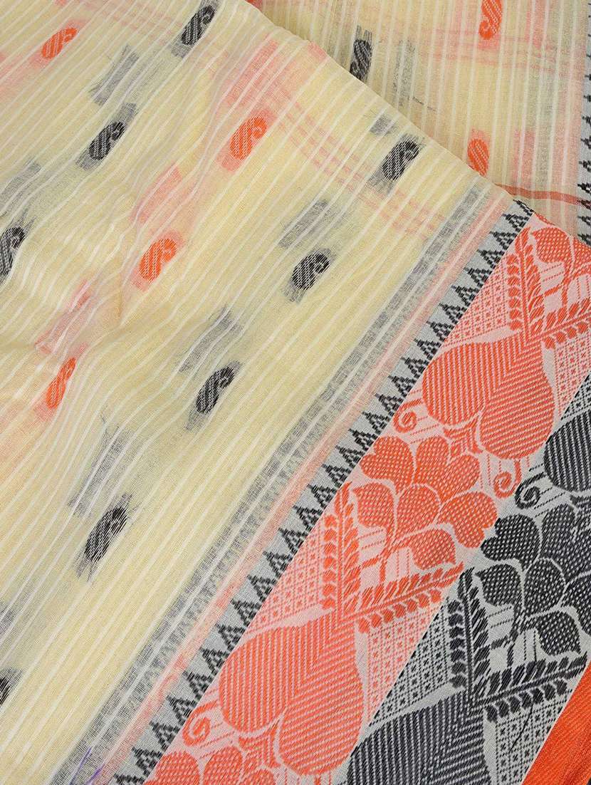 women's printed beige colored saree - 19994828 -  Standard Image - 2