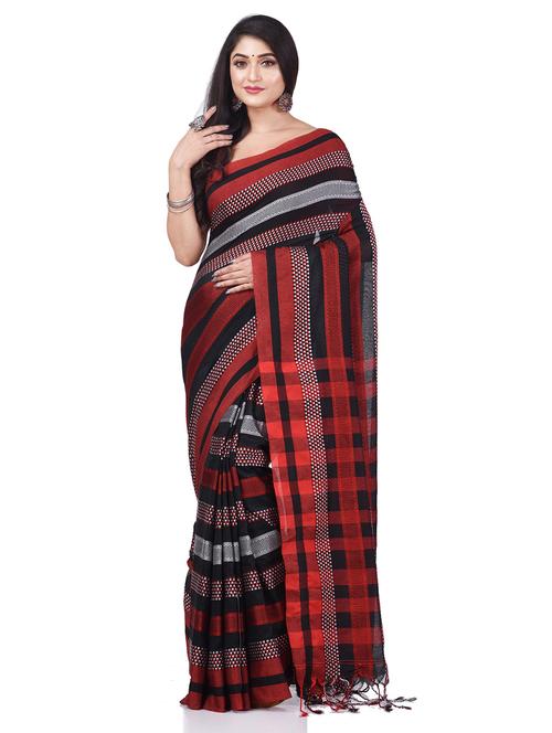 women's stripes multi colored saree with blouse - 19994896 - Standard Image - 0