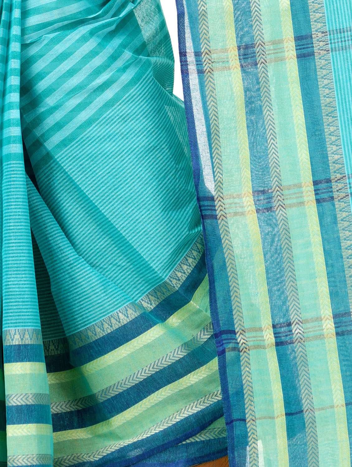 women's self design sea green colored saree - 19994902 -  Standard Image - 2