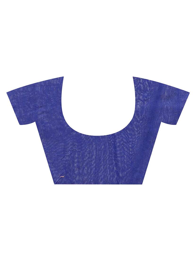 women's self design navy blue colored saree with blouse - 19994920 -  Standard Image - 2