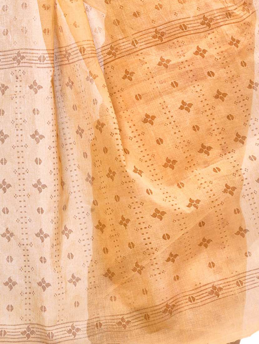 women's self design beige colored saree - 19994941 -  Standard Image - 2