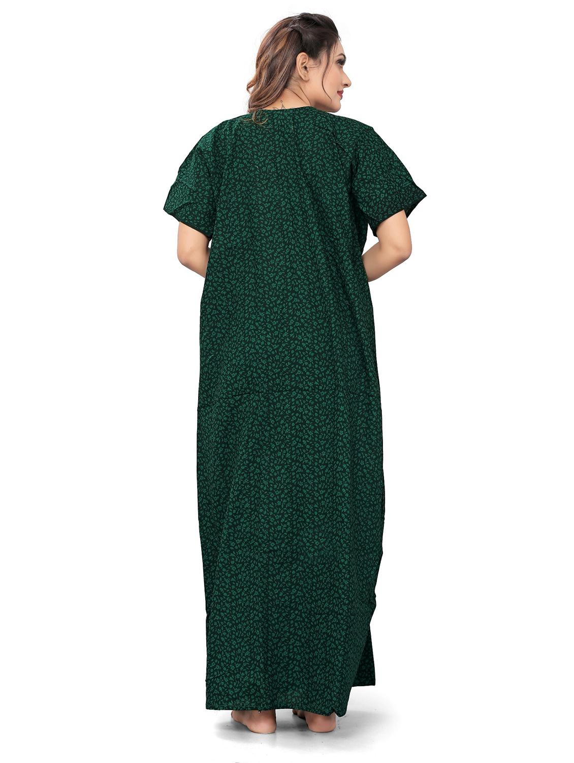 round neck printed nighty - 19995864 - Standard Image - 2