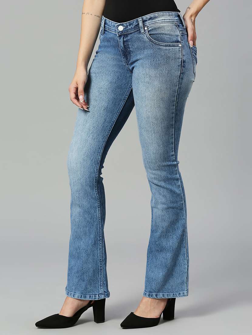 women's plain bootcut jeans - 19997243 -  Standard Image - 2