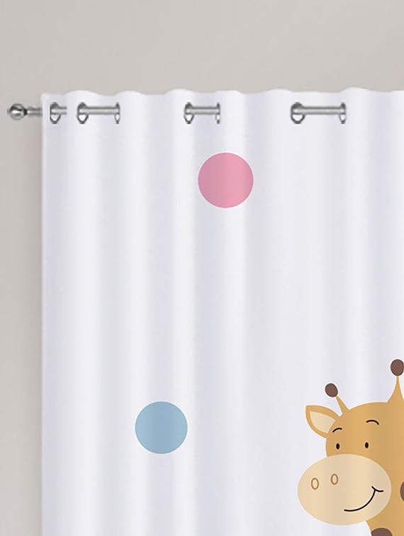 digital printed eyelet window curtain for kids room - 19999332 - Standard Image - 2