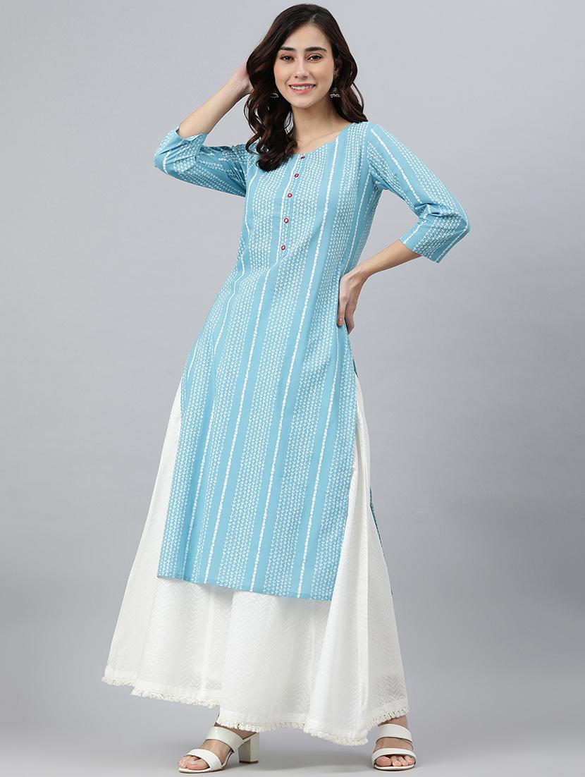 women's straight kurta - 19999372 - Zoom Image - 0