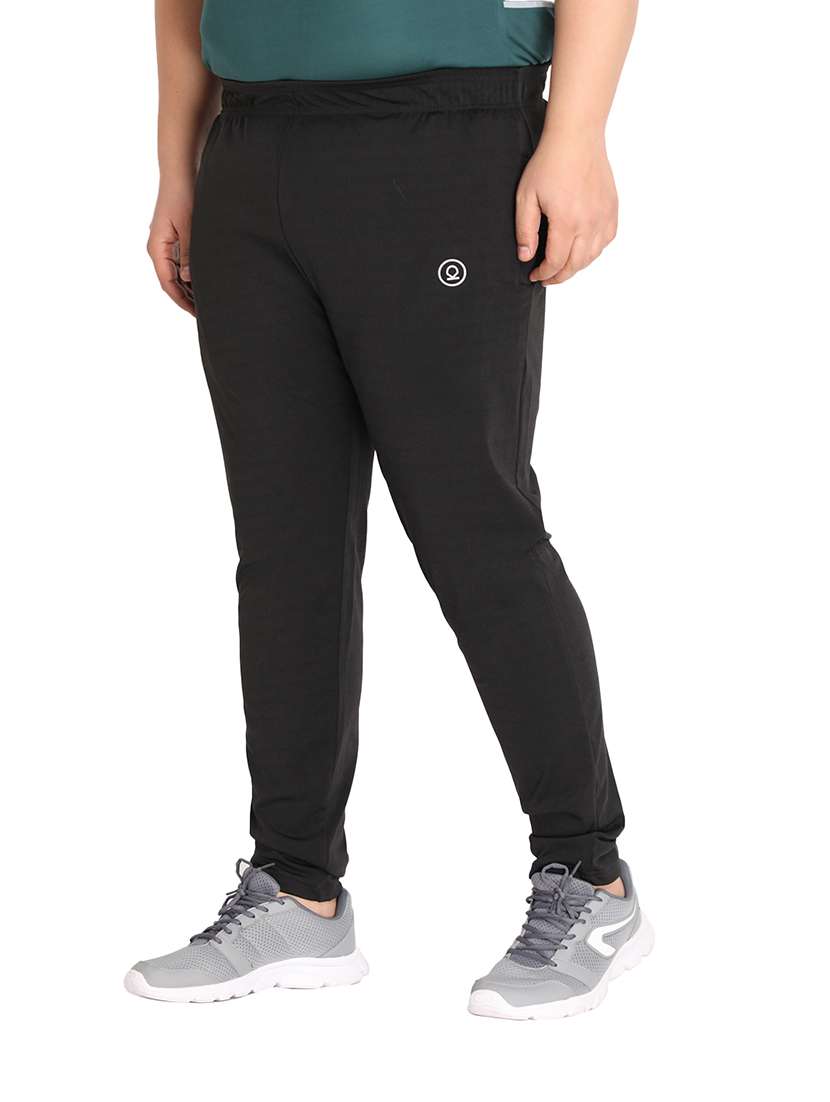 men's solid mid rise track pant - 19999730 - Standard Image - 2