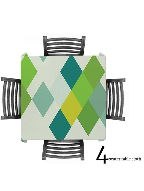 digital printed satin table cloth - 4 seater - 19999927 - Standard Image - 2