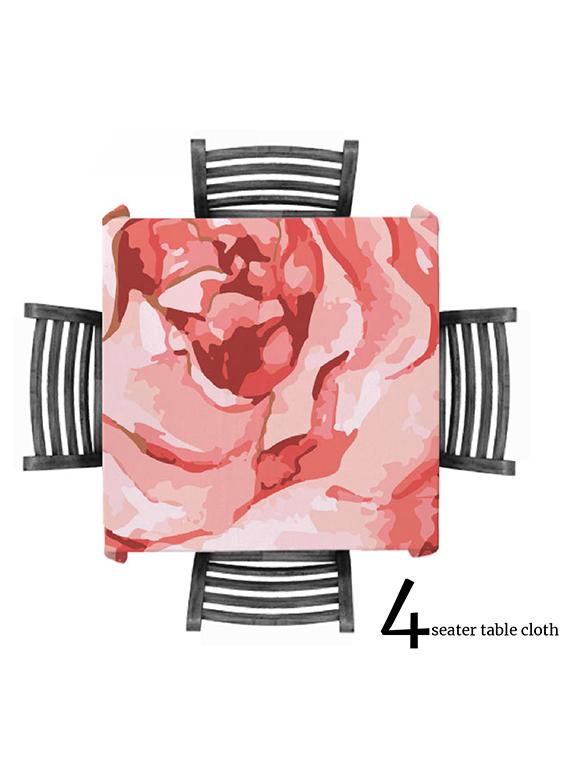 digital printed satin table cloth - 4 seater - 19999930 - Standard Image - 2
