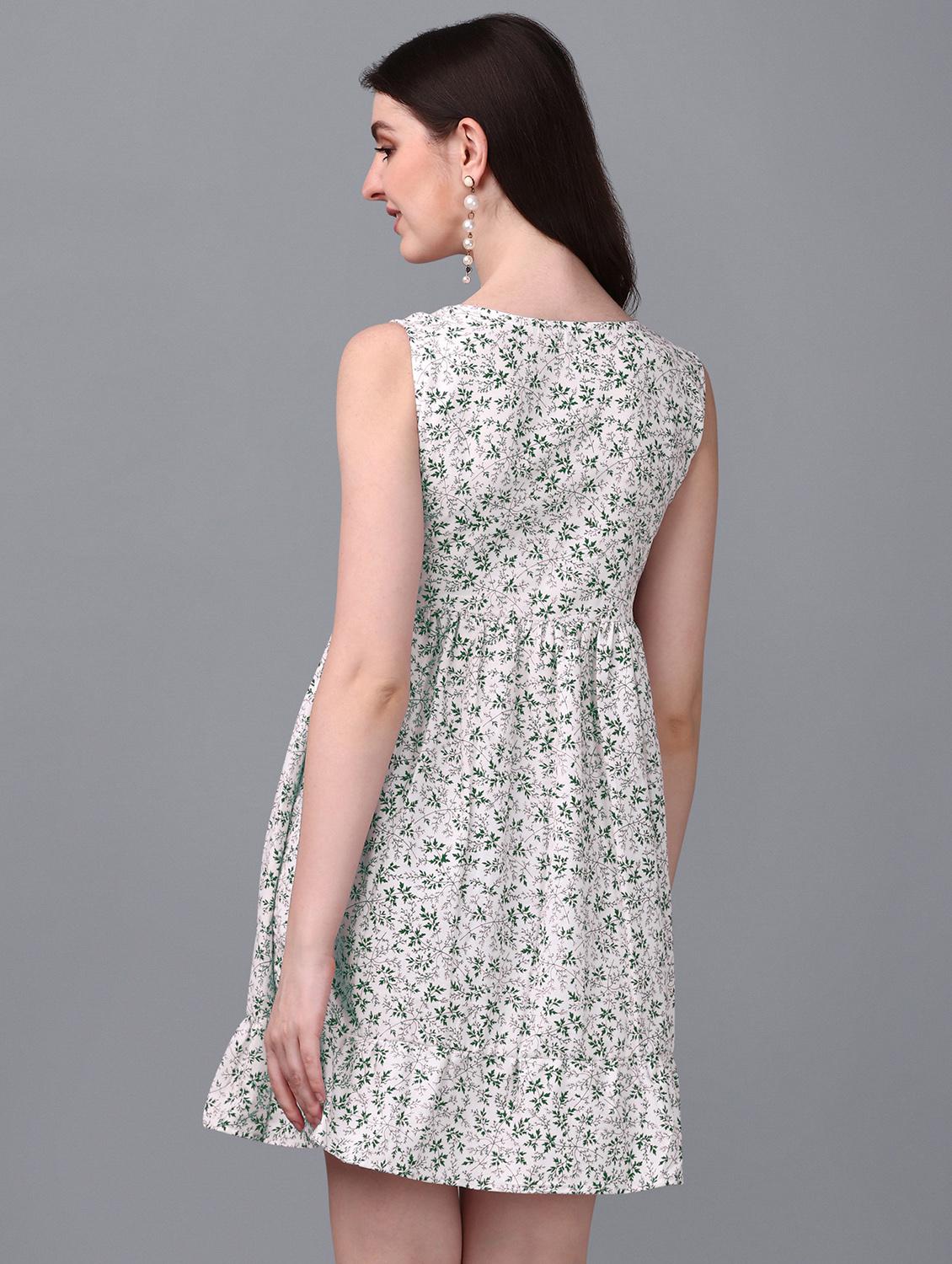 women's tiered dress floral dress - 20001319 - Standard Image - 2