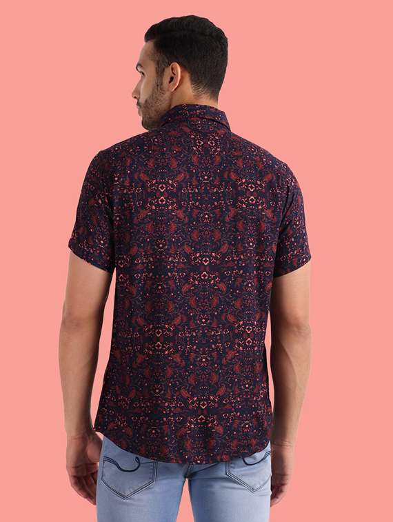 mens abstract casual shirt - 20002289 -  Standard Image - 2